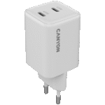 CANYON charger CU45CC GaN 45W 2xPD EU White - Image 2