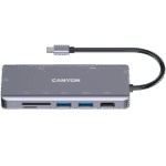 CANYON hub DS-11 9in1 USB-C Space Grey - Image 2
