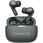 CANYON headset OnGo TWS-10 ANC+ENC Grey - Image 2