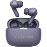 CANYON headset OnGo TWS-10 ANC+ENC Purple - Image 2