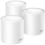 TP-Link Deco X50(3-pack) AX3000 Whole Home Mesh Wi-Fi 6 System, 574 Mbps at 2.4 GHz + 2402 Mbps at 5 GHz, 2× Internal Antennas, 3× Gigabit Ports (WAN/LAN auto-sensing), 2 Streams and HE160 for 5GHz, Deco App, Router/AP Mode, IPv6, IPTV, HomeShield - Image 2