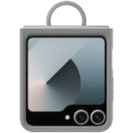 Samsung Galaxy Z Flip6 Silicone Case Gray - Image 2