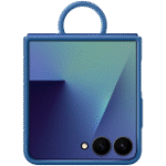 Samsung Galaxy Z Flip7 Ring Case (Silicone) Blue - Image 2