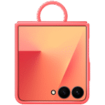 Samsung Galaxy Z Flip7 Ring Case (Silicone) Red - Image 2