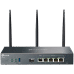 TP-Link ER706W Omada AX3000 Wi-Fi 6 Gigabit VPN Router, 1× Gigabit SFP WAN/LAN Port, 1× Gigabit RJ45 WAN Port, 4× Gigabit WAN/LAN RJ45 Ports, 1× USB 3.0, 574Mbps at 2.4 GHz + 2402 Mbps at 5 GHz (HE160), Integration with Omada SDN, SSL VPN, OpenVP - Image 2