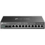 TP-Link ER7212PC Omada Gigabit VPN Router with PoE+ Ports and Controller Ability, 2× G SFP WAN/LAN Port, 1× G RJ45 WAN Port, 1× G RJ45 WAN/LAN Ports, 8× G PoE+ RJ45 LAN ports, 802.3at/af, 110 W PoE Power, 3-in-1 (Router, PoE+ Switch, Controller) - Image 2