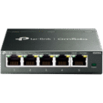 Omada 5-Port Gigabit Easy Managed Switch 5× Gigabit RJ45 Ports Desktop Steel Case Integration with Omada SDN Controller, Flow Control, Loopback Detection, Port Isolation, Port Mirroring, LAG, VLAN, IGMP Snooping, QoS, Storm Control - Image 2