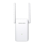 Mercusys ME80X AX3000 Wi-Fi Range Extender, 574 Mbps at 2.4 GHz + 2402 Mbps at 5 GHz, 2 x Fixed External Antennas, 1 x Gigabit Port, Wall Plugged, 1024 QAM, OFDMA, MERCUSYS APP, WPS/Reset Button, Signal Indicator, Range Extender/Access Point mode - Image 2
