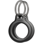 BELKIN Secure holder with Keyring for Airtag - 2 Pack, Black - Image 2
