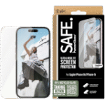 SAFE. by PanzerGlass Screen Protector iPhone 16 | Ultra-Wide Fit - Image 2