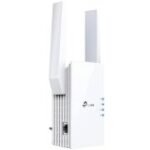 TP-Link RE605X AX1800 Wi-Fi 6 Range Extender,574 Mbps at 2.4 GHz + 1201 Mbps at 5 GHz,2 × External Antennas, 1 × Gigabit Port, Broadcom 1.5GHz Quad-Core CPU,Wall Plugged,Tether App,WPS,Intelligent Signal Light,RE/AP Mode, OneMesh,Beamforming,MU-MIMO - Image 2