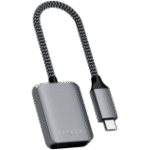 SATECHI USB-C to Audio PD Charger Adapter-Space Gray - Image 2