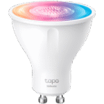 TP-Link Tapo L630 Smart Wi-Fi Spotlight, Multicolor, Dimmable, 2.4 GHz, GU10 Base, 220–240 V,50/60 Hz, 350 lm, 3.7 W, 2,200 K~6,500K,16 Million Colors, Beam Angle 40°,4 kWh / 1000h, lifetime up to 15,000 hrs, No Hub required, Remote and Voice cont - Image 2