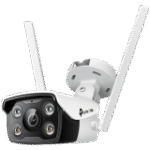 4MP Outdoor Full-Color Wi-Fi Bullet Network CameraSPEC:2.4G 150Mbps, 2*2 MIMO, H.265+/H.265/H.264+/H.264, 1/3"" Progressive Scan CMOS, Color/0.04 Lux@F1.6, 0 Lux with IR/White Light, 25fps/30fps ( 2560x1440,2304x1296, 2048x1280, 1920x1080), 12V DC - Image 2