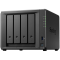 Synology DiskStation DS923+, Tower, 4-Bays 3.5&apos;&apos; SATA HDD/SSD, 2 x M.2 2280 NVMe SSD slot, CPU AMD R1600 2-core 2.6 (base) / 3.1 (turbo) GHz, 4 GB DDR4 ECC, 2x RJ-45 1GbE LAN Port; 2x USB 3.2; eSATA port; 2.24 kg; 3yr warranty