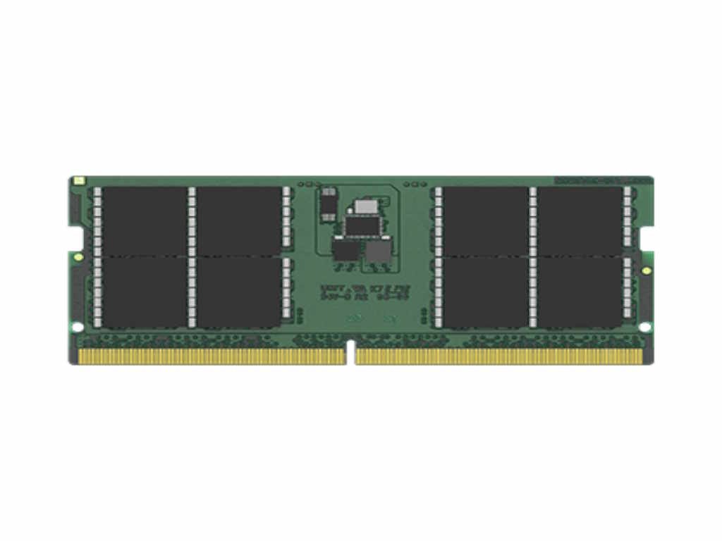 Kingston 32GB 5600MHz DDR5SODIMM, CL46, 2RX8, 262-pin, 64Gbit