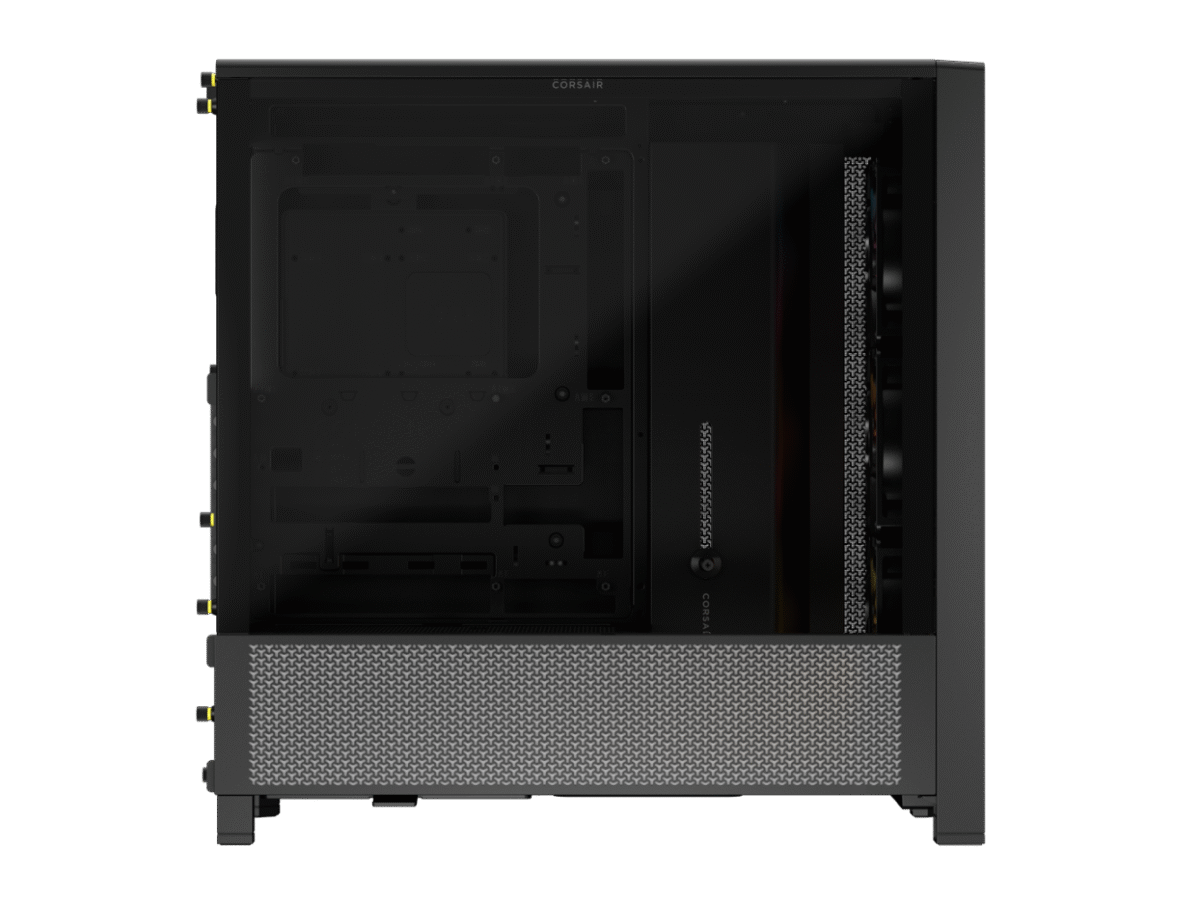 CORSAIR FRAME 4000D RS ARGB3xRS120 ARGB fans, 360mm rad170mm cooler, 430mm GPU, ATX, Black - Image 5