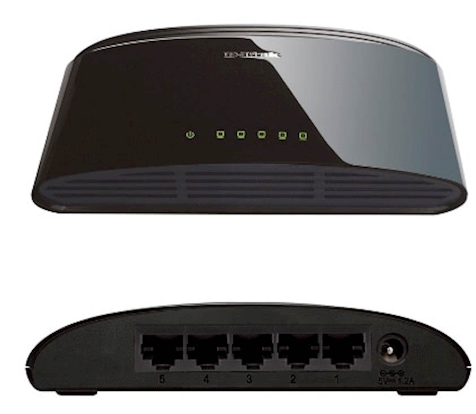 Switch DLINK 5-Port Fast Ethernet Unmnged Desktop