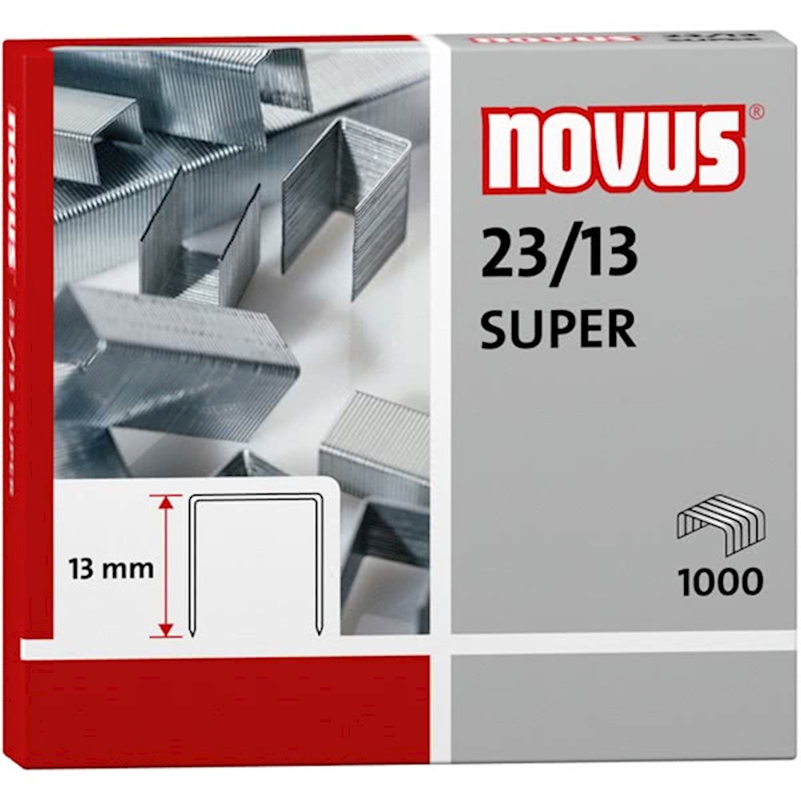 Klamerice Novus 23/13 SUPER, 1000 komada