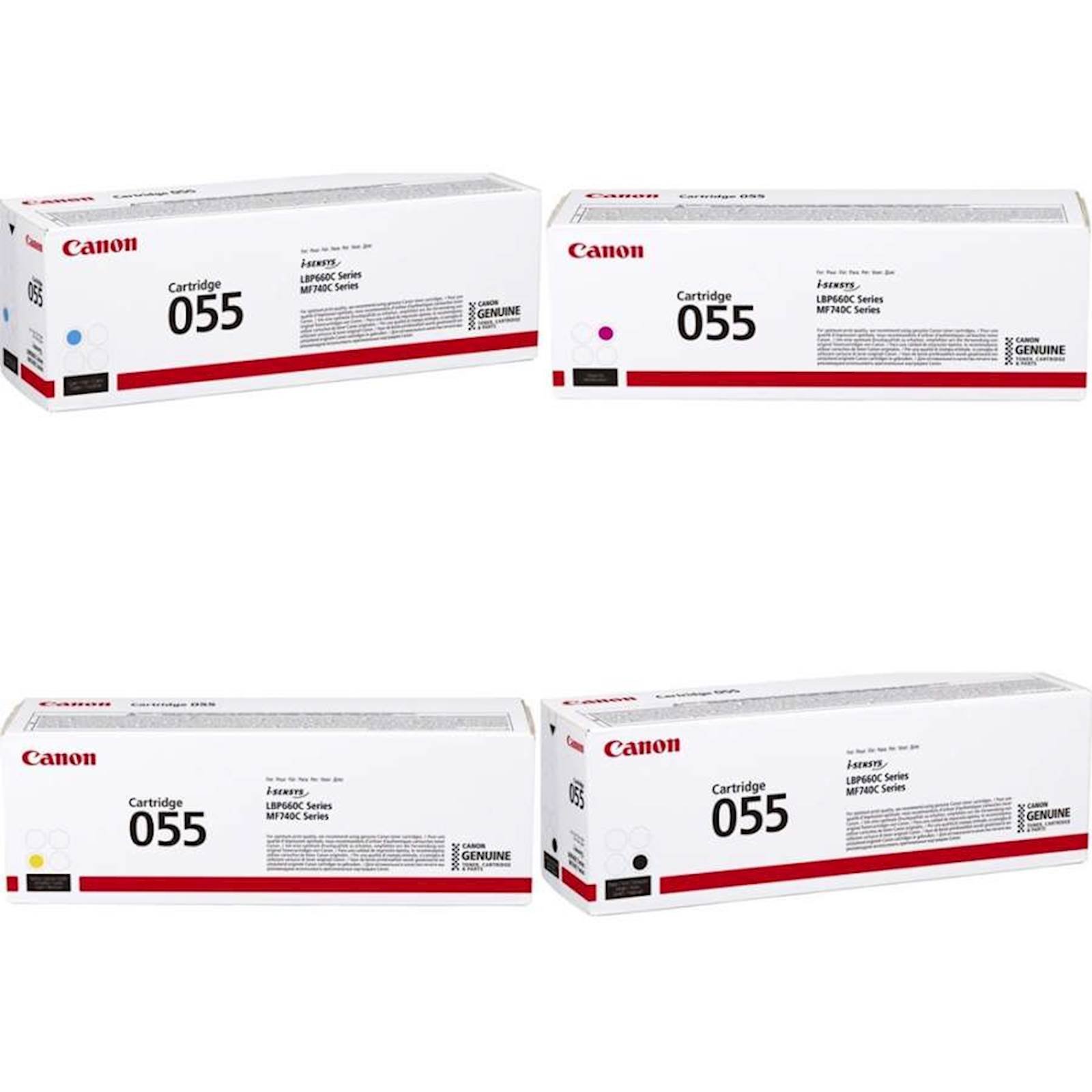 TONER CANON CRG-055C CYAN ZA LBP66x, MF74x ZA 2.100 STRANA