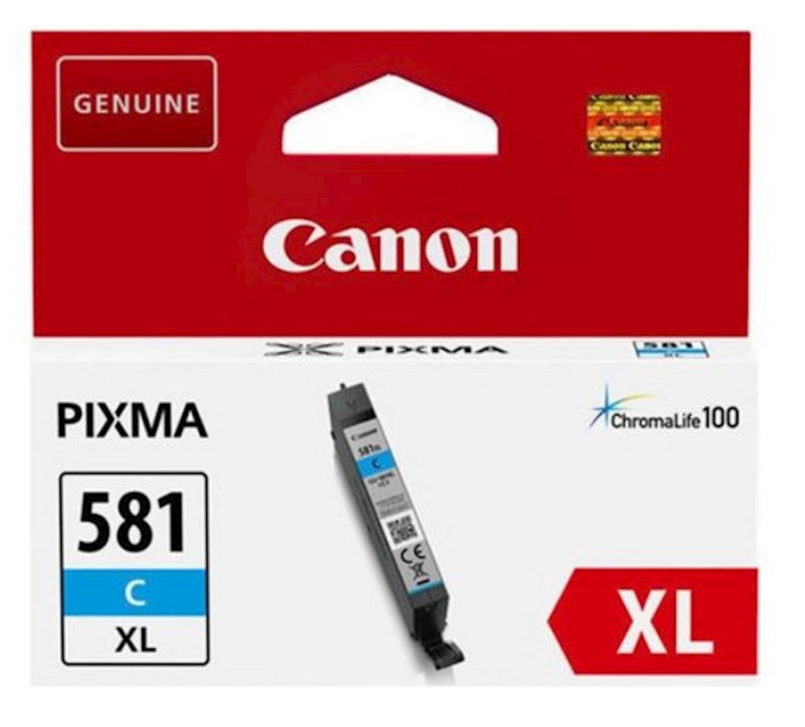 Tinta CANON CLI-581 XL CYAN ZA TR7550/TR8550 8,3ml