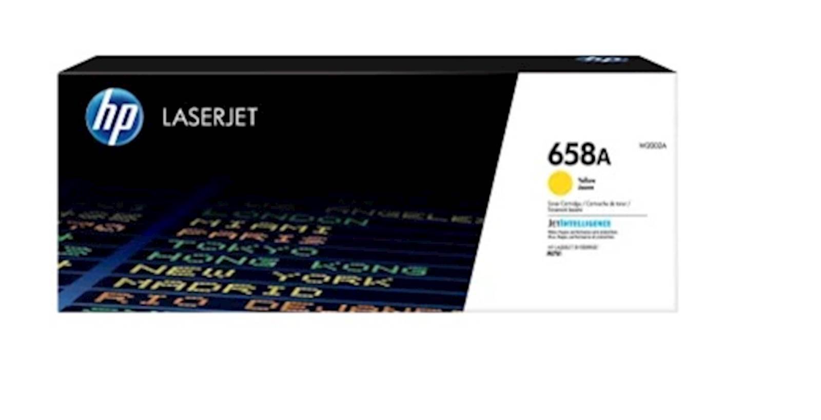 Toner HP Yellow 658A