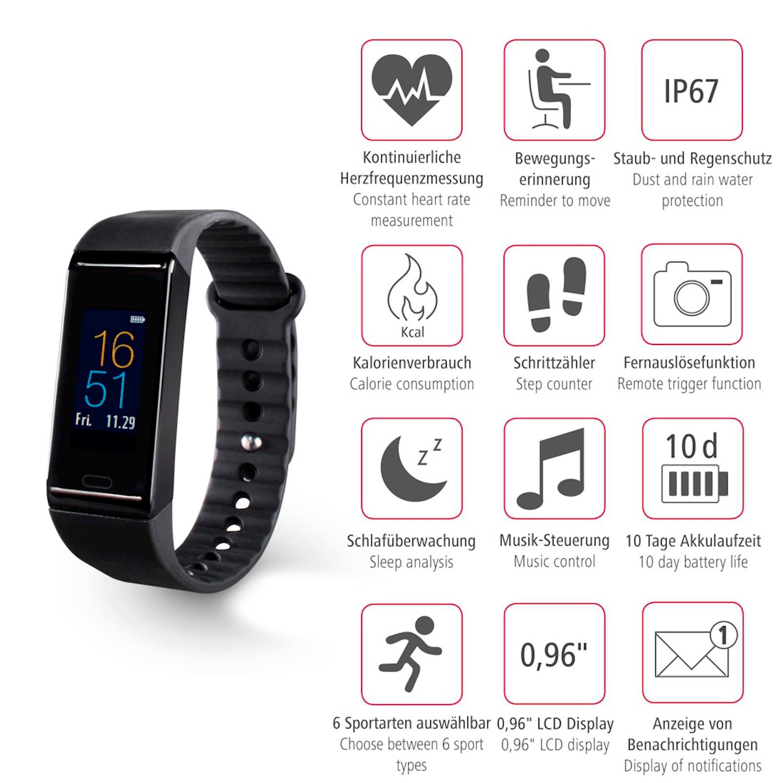 SPORTSKA NARUKVICA HAMA "FIT TRACK 3900"