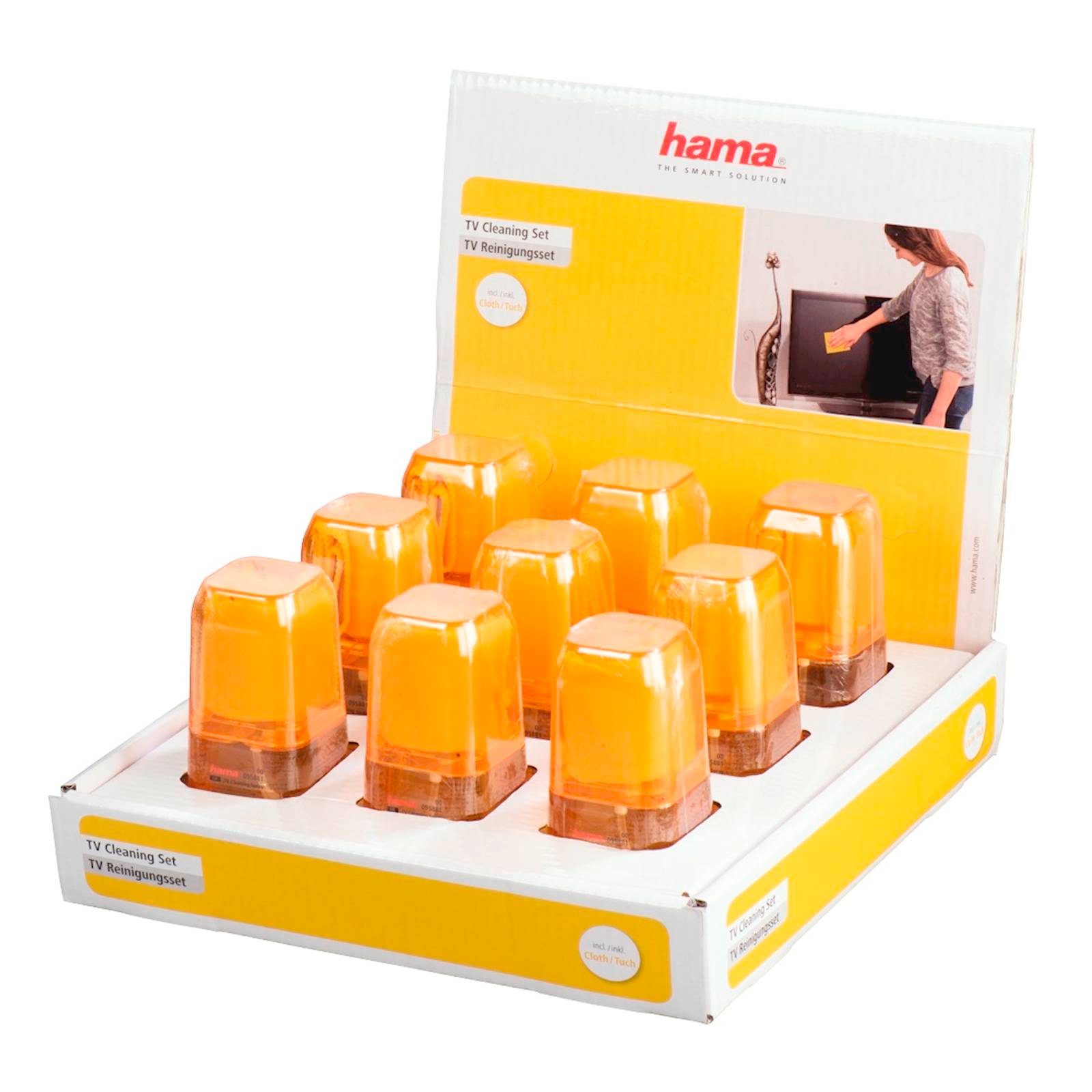 Set za čišćenje TV-a Hama, 95 ml, 9 komada u pak.