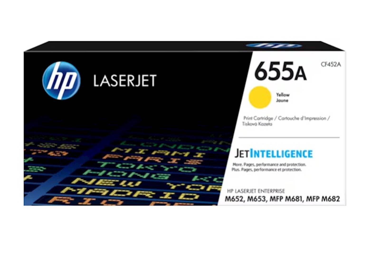 Toner HP 655A Yellow