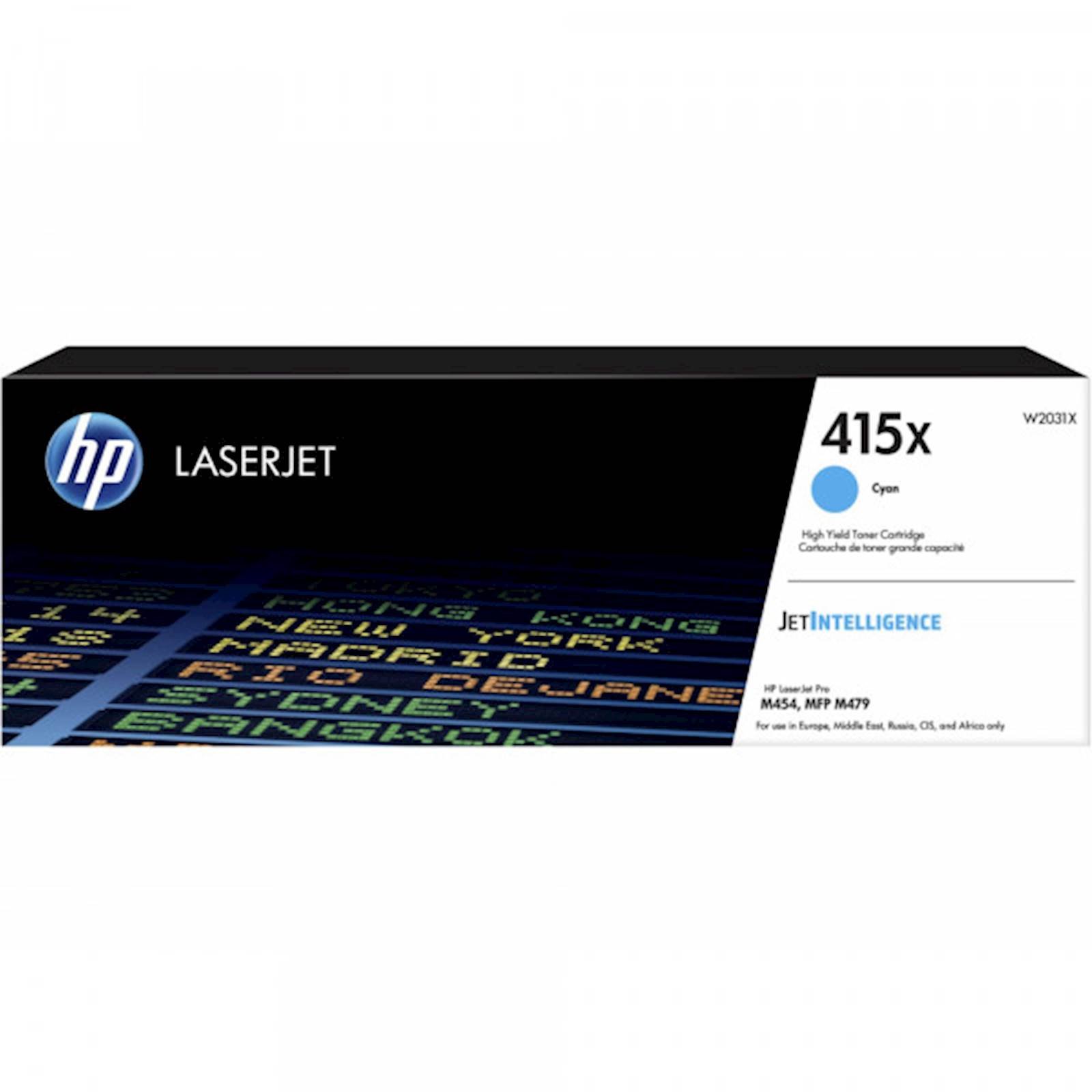 TONER HP 415X CYAN ZA LJ M454/MFP M479 ZA 6.000 STRANI