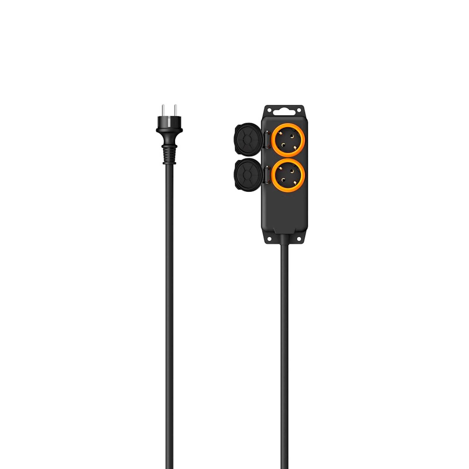 Produžni kabl hama, 2 utičnice, 2m, splashproof