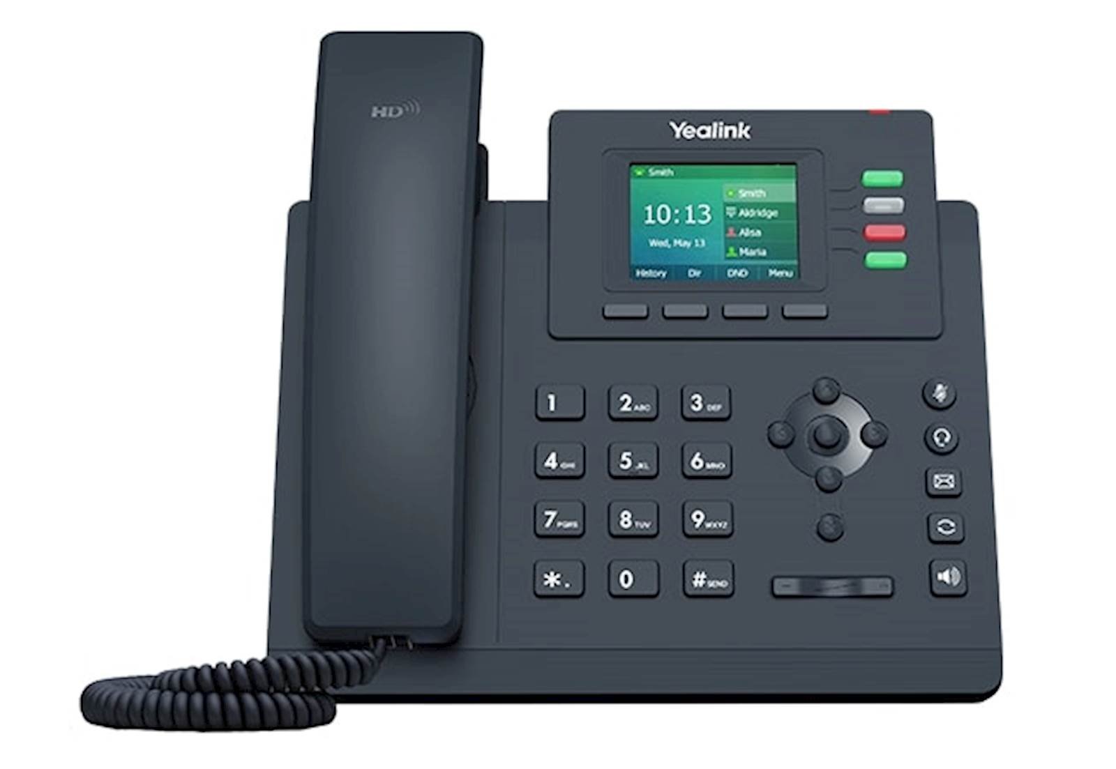 IP Telefon Yealink T33G, 2.4” color ekran, HD Voice, Smart Noise Filtering,4 SIP, Dualni Gigabit,PoE