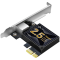 TP-Link TX201 2.5 Gigabit PCI Express Network Adapter, PCIe 2.1 ×1, Support 2.5/1 Gbps and 100 Mbps Network Standards, Low-Profile and Full-Height Brackets, Fully compatible with Windows 11/10/, Windows Servers 2022/2019/2016/2012 R2/2012/2008 R2