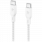 BELKIN 100w USB-C to USB-C Laptop Charging Cable Braided 2M White