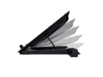 Trust Quno Cooling Stand LED GXT 1125 Laptop cooling stand sa 5 ventilatora + stalak za telefon - Image 2