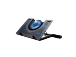 Trust Quno Cooling Stand LED GXT 1125 Laptop cooling stand sa 5 ventilatora + stalak za telefon - Image 3