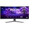 AOC Monitor LED AG346UCD AGON PRO 34" Curved 3440x1440 QD - OLED Freesync Premium Pro 175Hz 0.03ms 3-sided frameless FULL ERGO 2xHDMI 1xDP USB 3.2 HUB Audio