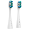 AENO Replacement toothbrush heads, White, Dupont bristles, 2pcs in set (for ADB0007/ADB0008)