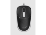 Genius miš DX-123, USB,optički, 1200 dpi, 3 tipke, crno-sivi - Image 2