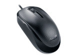 Genius miš DX-125, žičani, USBkonektor, optički, 3 tipke,crni
