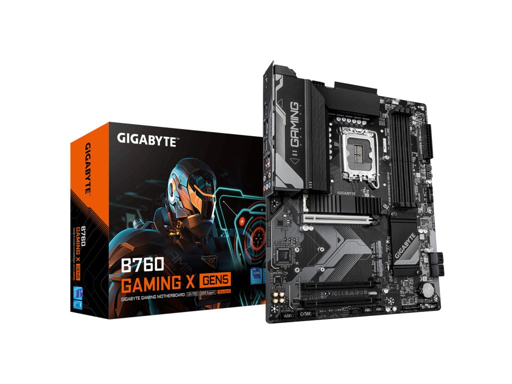 Gigabyte MB B760 Gaming X GEN5LGA1700; 4xDDR5; 3xM.2; 4xSATA 8xUSB; DP; HDMI; ATX;