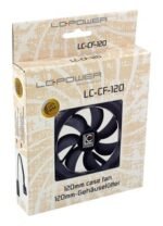 LC-Power Case fan LC-CF-120120x 120x25 mm,12V 4 pin PWMsleeving&anti-vibration washers - Image 2