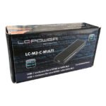 LC-Power LC-M2-C-MULTI-2USB 3.2 Gen. 2x1 Type C M.2SSD Enclosure,SATA&nvme - Image 2