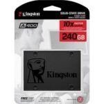 Kingston SSD A400 240GBup to 500MB/s Read and 350MB/s Write