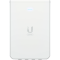 UniFi6 In-Wall. Wall-mounted WiFi 6 access point with a built-in PoE switch.