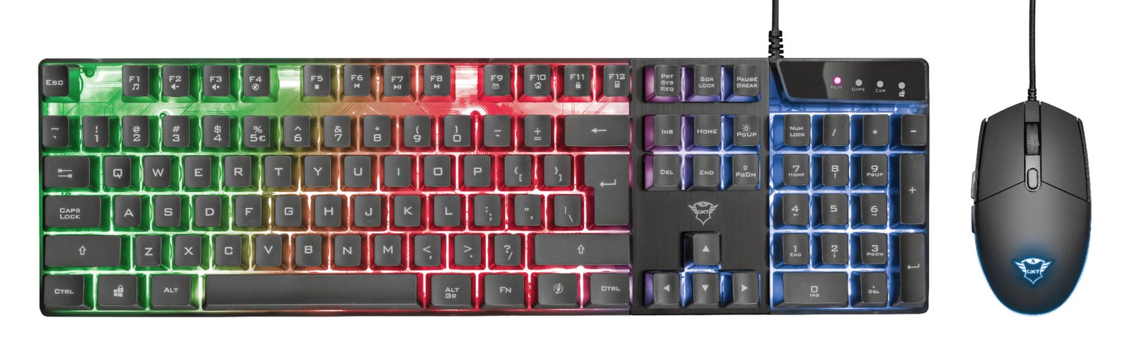 Trust GXT838 tastatura+miš Azor Gaming Combo, RGB