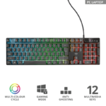 Trust GXT 835 gaming tastatura Azor Illuminated