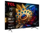 TCL 75"C655 4K QLED TVGoogle TV; QLED pro; 120HZMotion clarity pro; HDMI 2.1; 2.1 ONKYO - Image 2