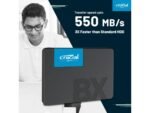 Crucial SSD 500GB BX500 2.5"SATA3,550 MB/s Read, 500 MB/s Write - Image 2