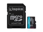 Kingston microSD 256GBCanvasGoPlus, Gen4r/w:200MB/s/160MB/s,with adapter